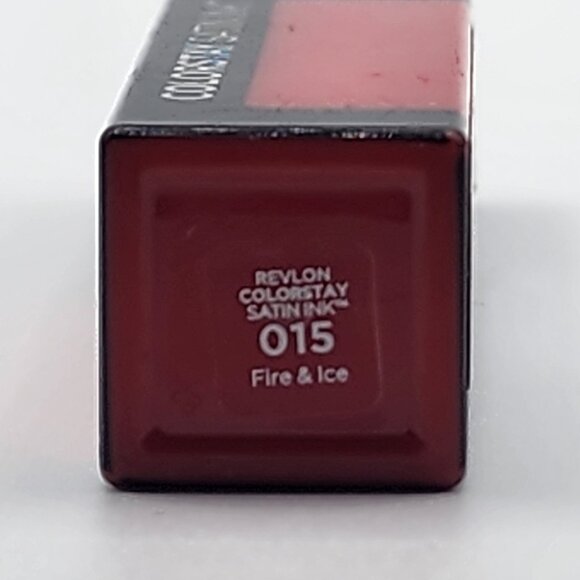 Revlon ColorStay Satin Ink Lipstick #015 Fire & Ice New Sealed - Picture 2 of 2